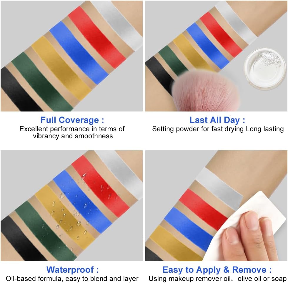 Thumbnail 2 de AOOWU Trucchi Clown 6 colori 🎭