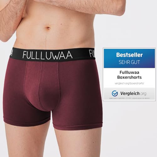 Thumbnail 1 de Fullluwaa Calzoncillos Hombre (Pack de 8) - Algodón Elástico, Diseño Duradero y Sin Etiquetas
