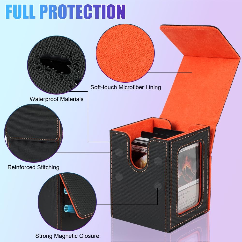 Thumbnail 2 de Aolso Deck Box Magnetic Flip – Scatola porta carte da collezione con capacità 100 carte