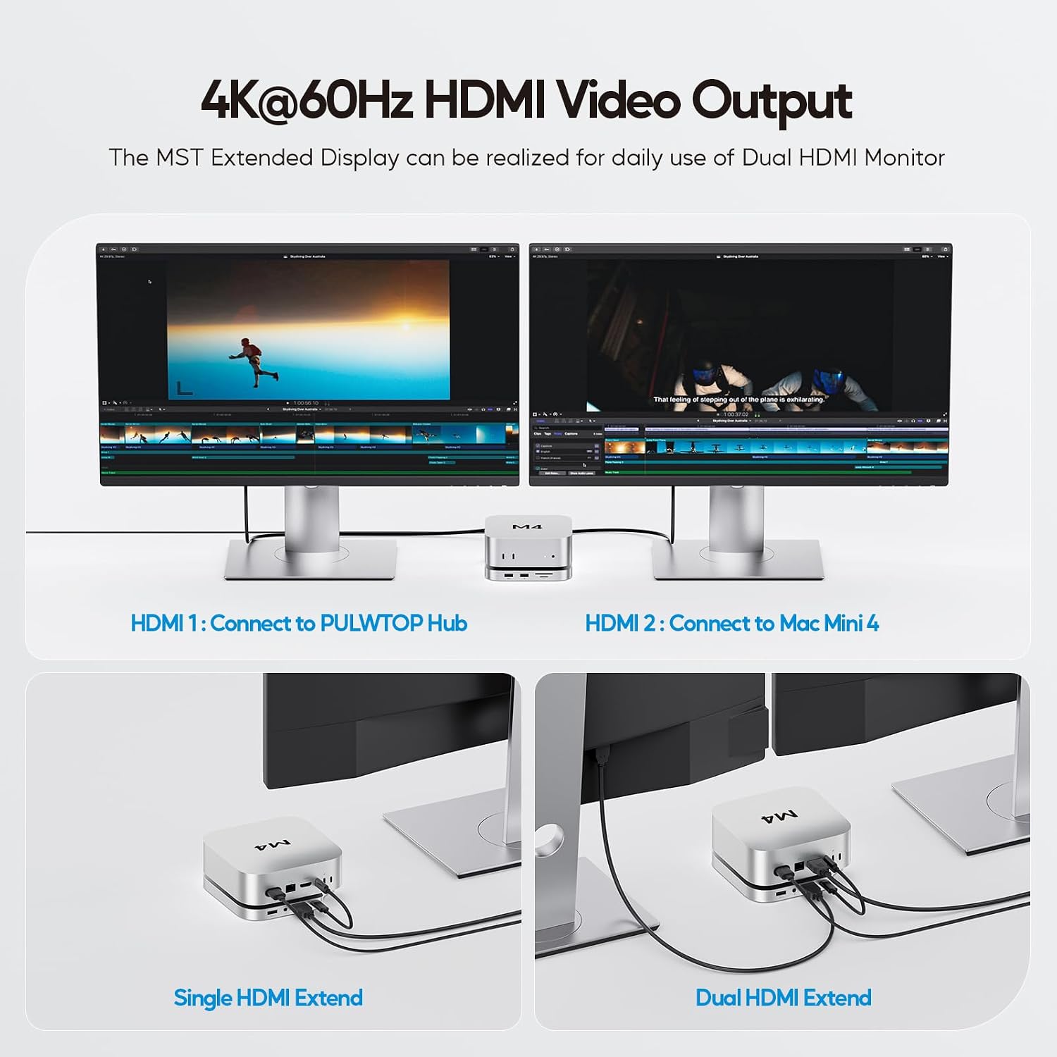 Thumbnail 5 de PULWTOP Mac mini M4 Dock 4TB
