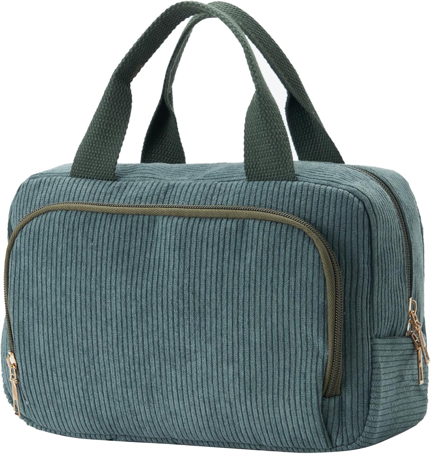 Detalle de Funtlend Kulturtasche Damen Cord Kosmetiktasche
