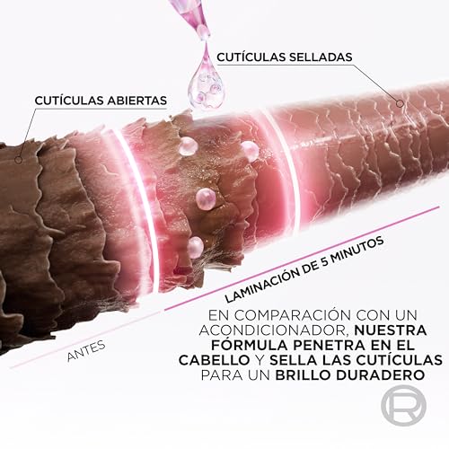 Detalle de L'Oréal Paris Elvive Glycolic Gloss – Tratamiento de Laminado, 200 ml