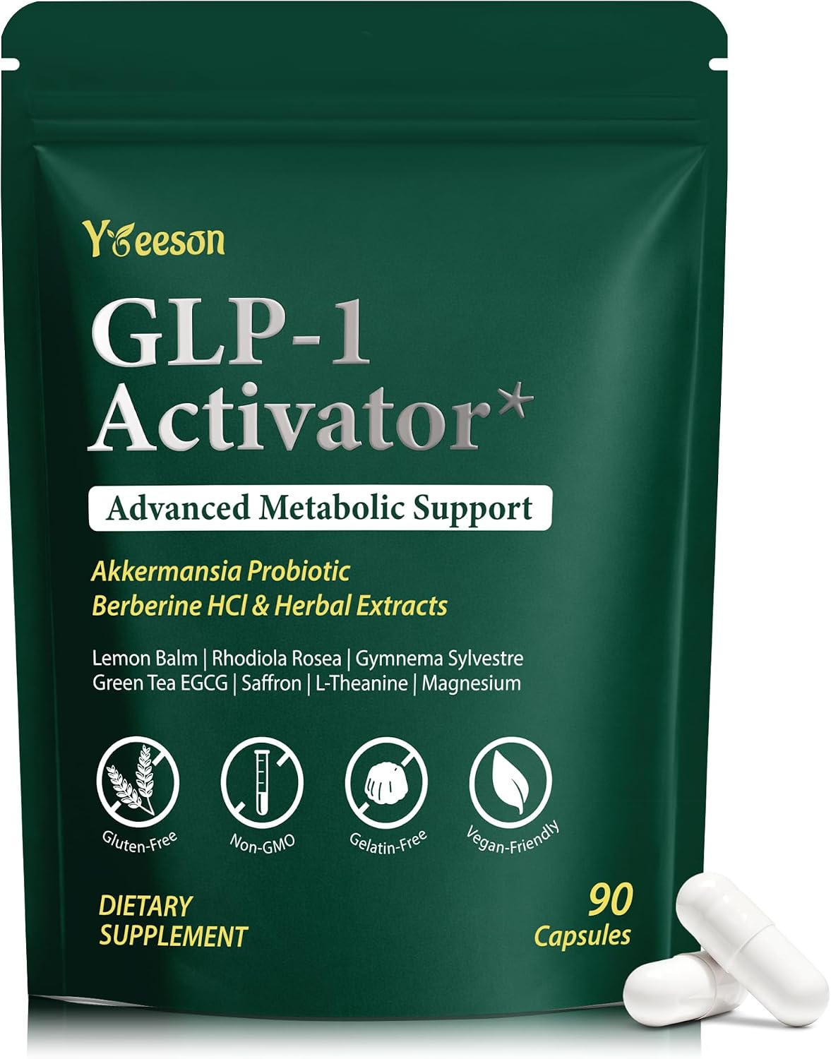 Detalle de GLP-1 Weight Management Capsules, 90 Count
