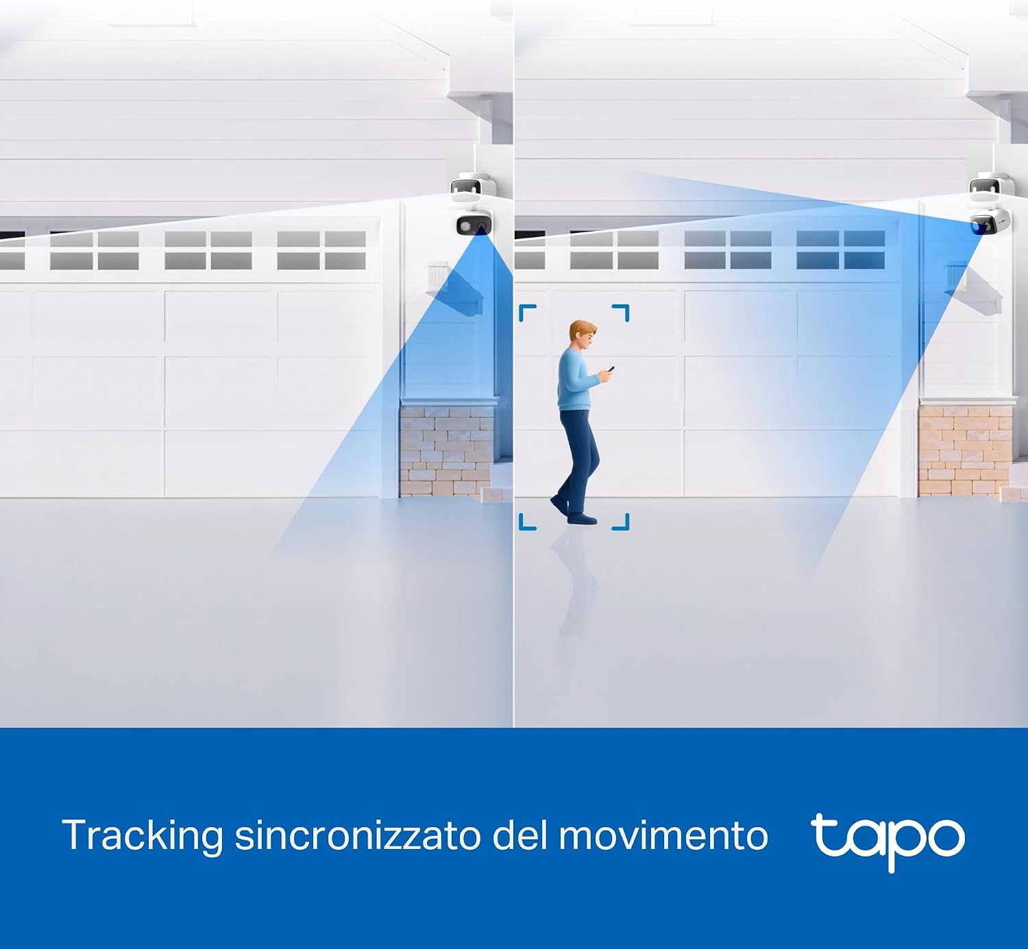 Thumbnail 4 de TP-Link Tapo C246D telecamera esterno 3MP doppio obiettivo