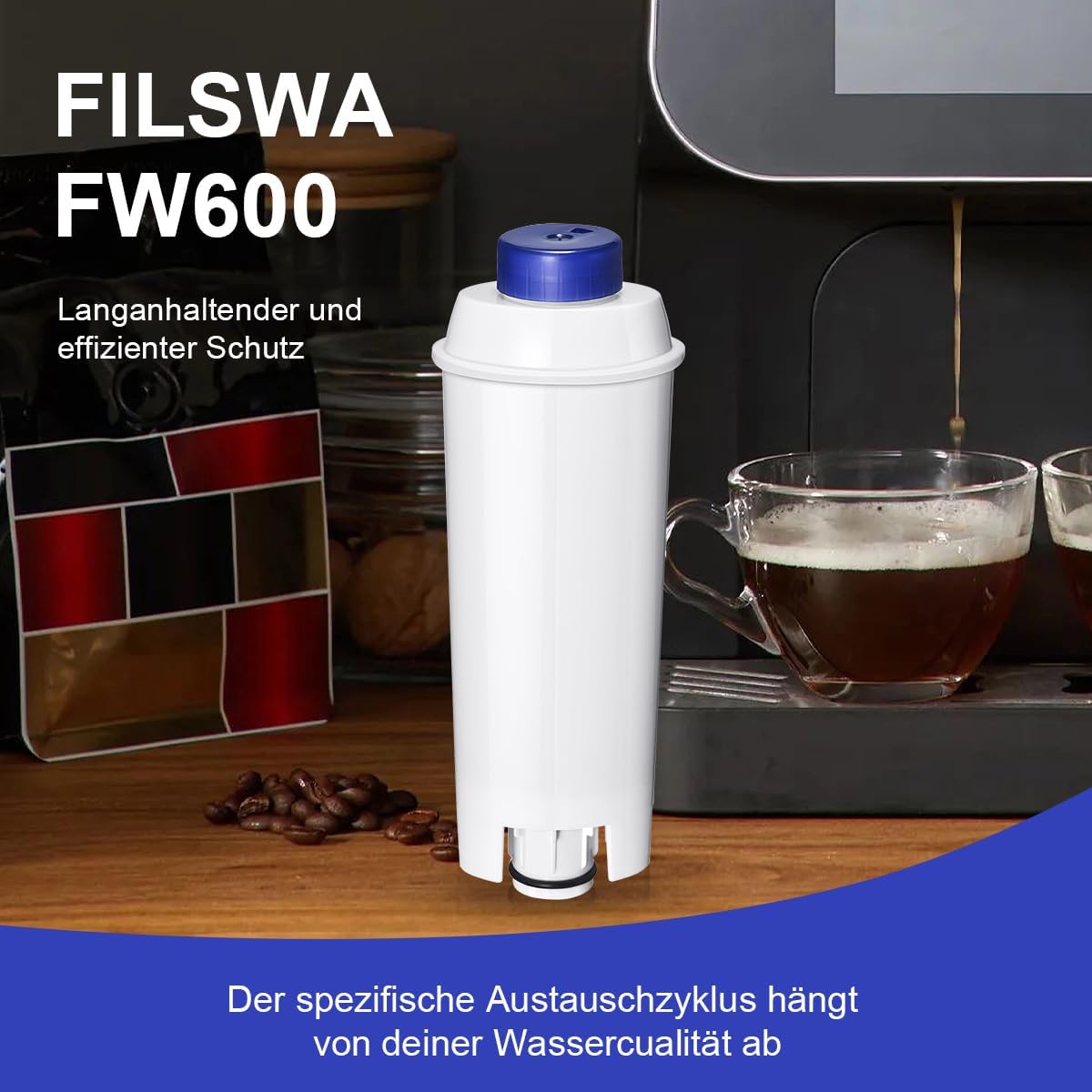 Detalle de Delonghi DLSC002 Ersatzfilter 6er-Pack