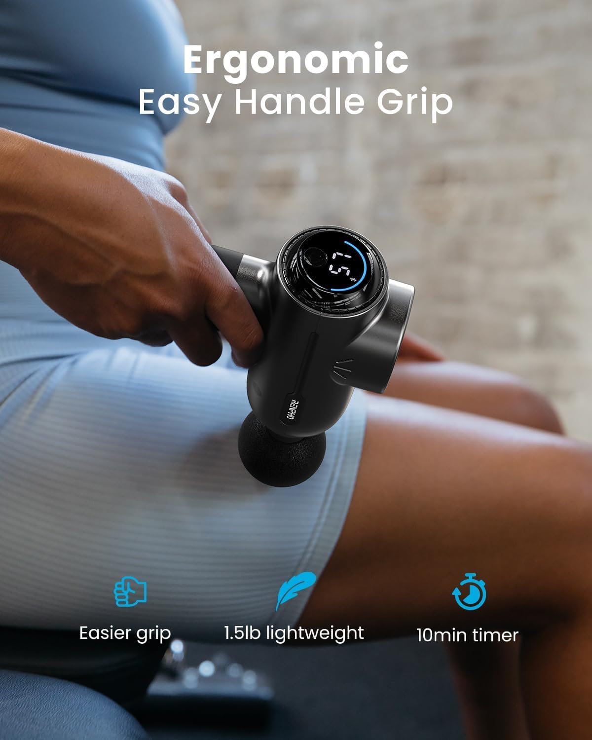 Thumbnail 6 de RENPHO Massage Gun Bluetooth – Relajación Muscular Portátil🌀