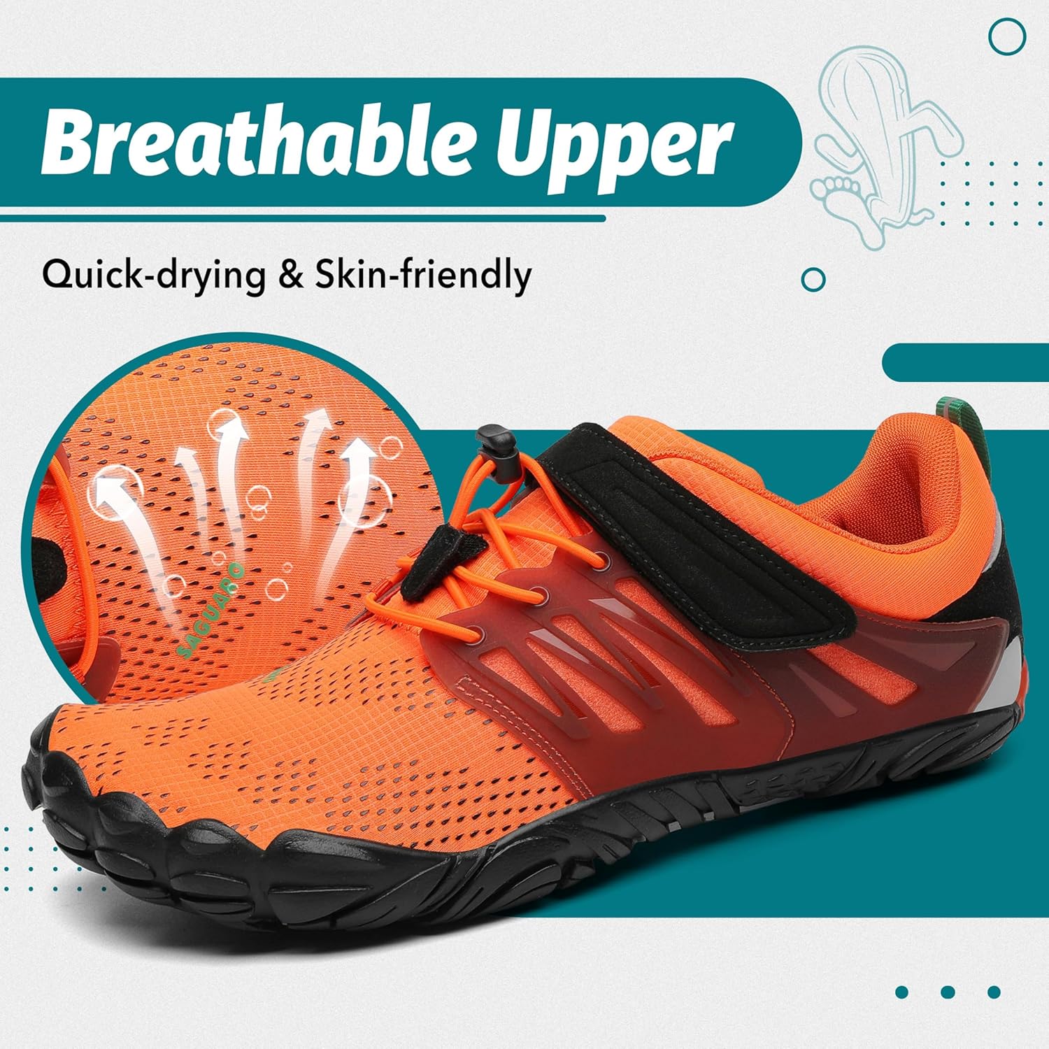 Thumbnail 2 de Scarpe Barefoot SAGUARO da Uomo e Donna — Minimaliste per Trail, Trekking e Palestra