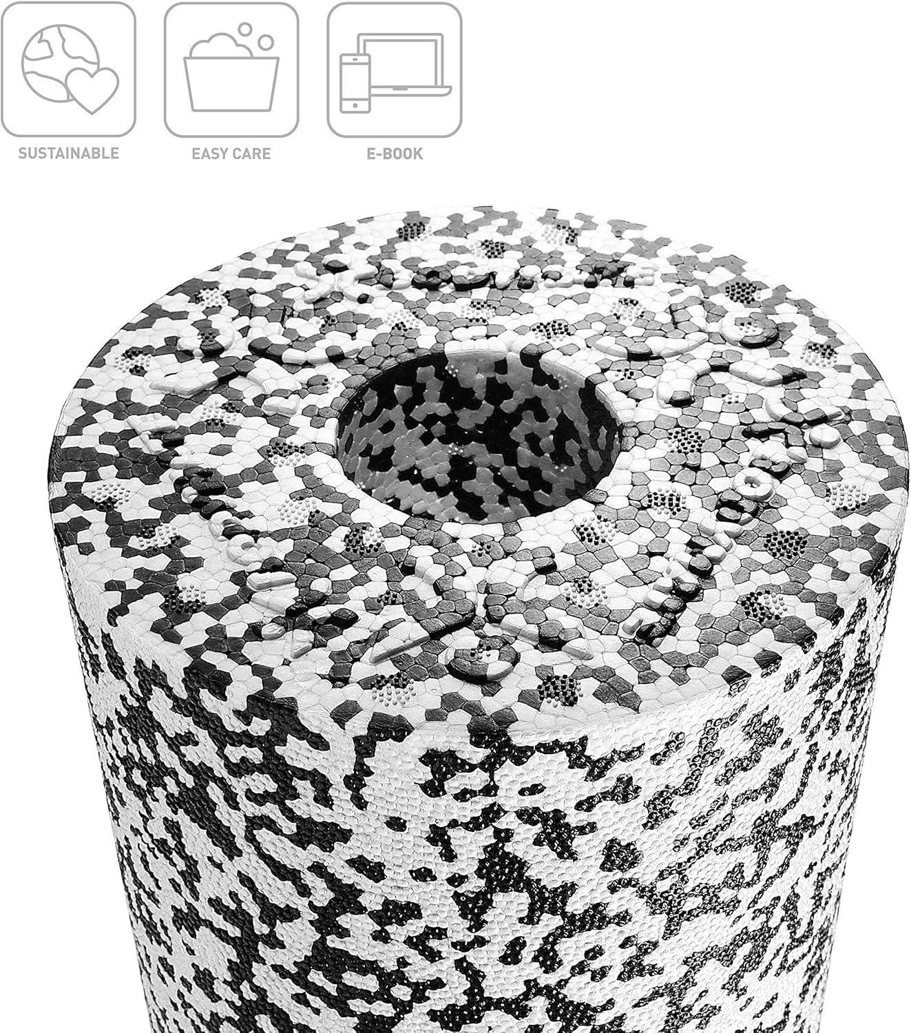 Thumbnail 1 de BODYMATE Foam Roller Standard medio-duro da 45 cm (diametro 15 cm) con ebook gratuito