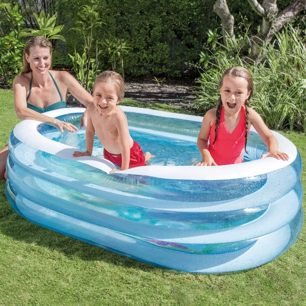 Thumbnail 1 de Intex Piscina Hinchable Infantil 3 Anillos Azul
