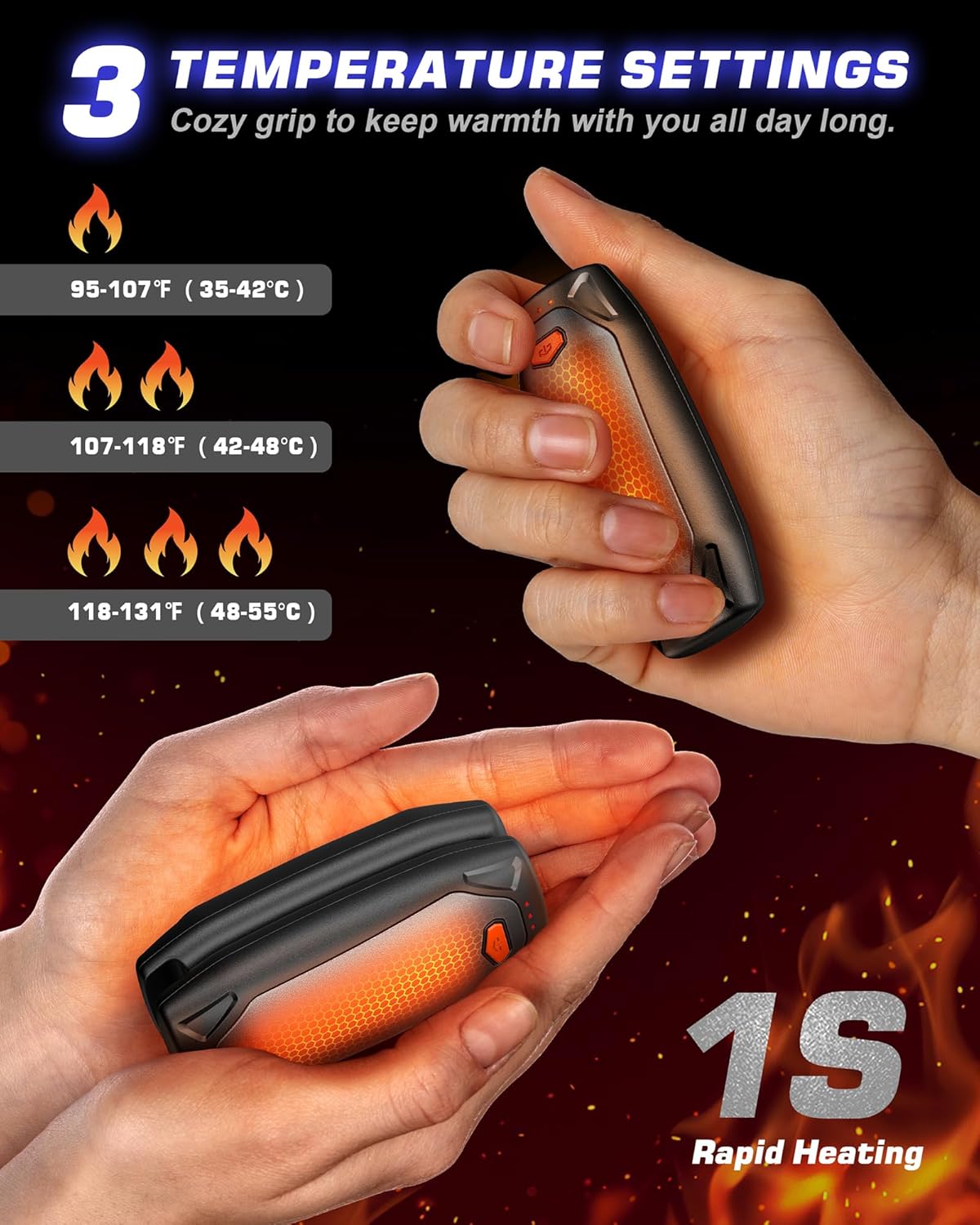 Thumbnail 6 de Kesguar 14000mAh Hand Warmers ⚡