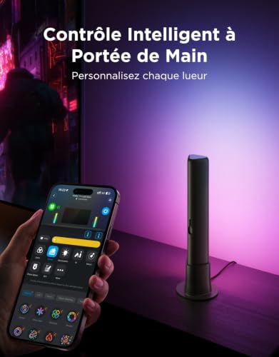 Thumbnail 6 de Govee Barre Lumineuse LED Intelligente pour TV – RGBICWW, Sync Musique et Commande Vocale