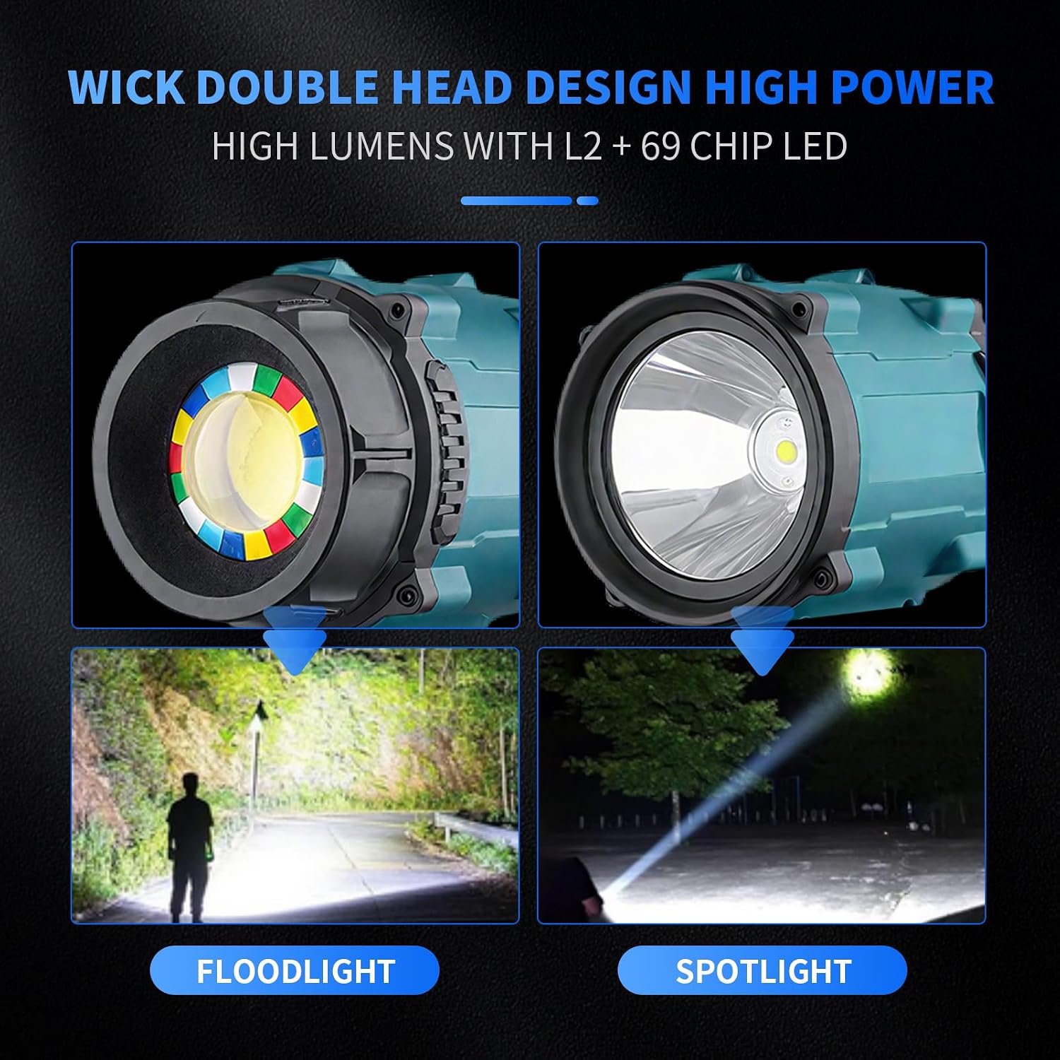 Detalle de LETOUR 18W cordless work light