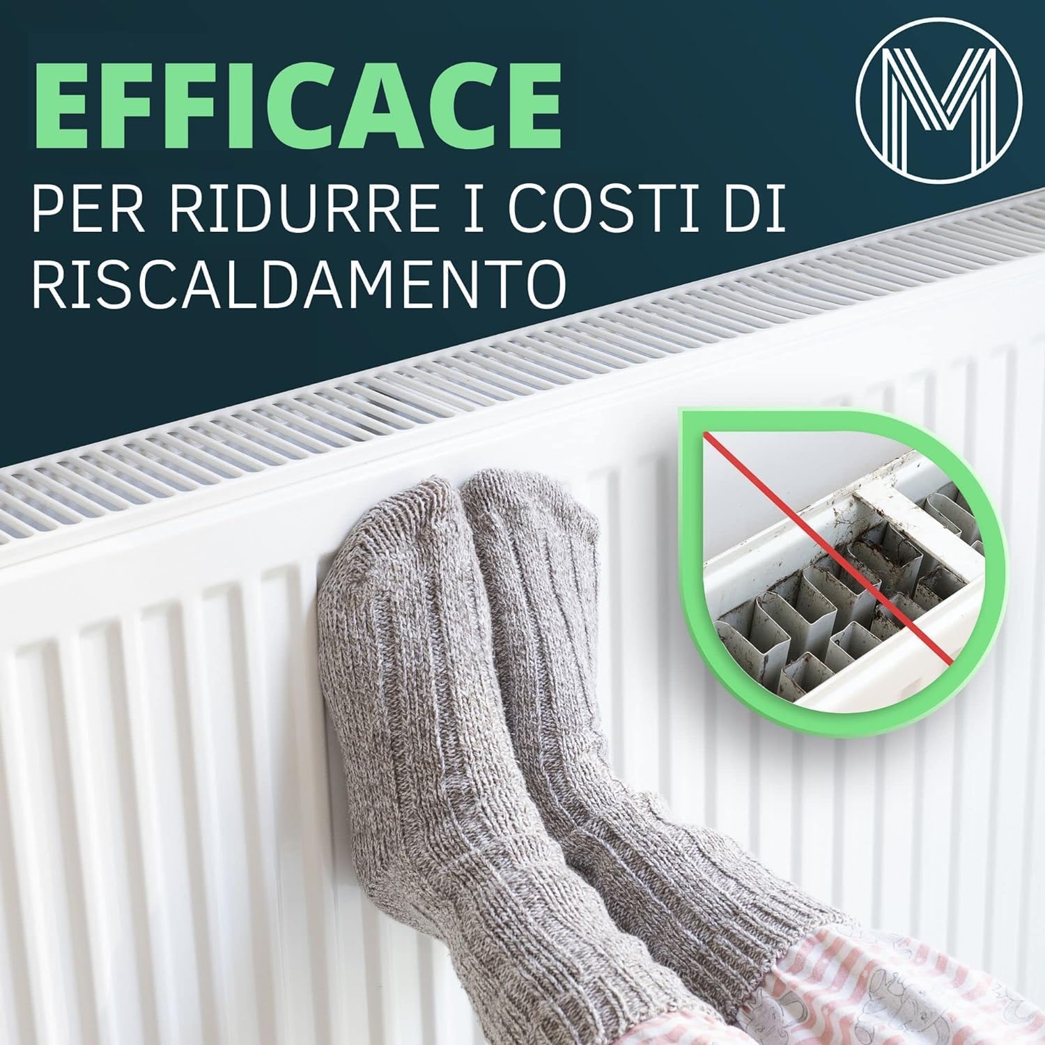 Detalle 2 de Meisterstark Pulisci Termosifoni Flessibile 117 cm
