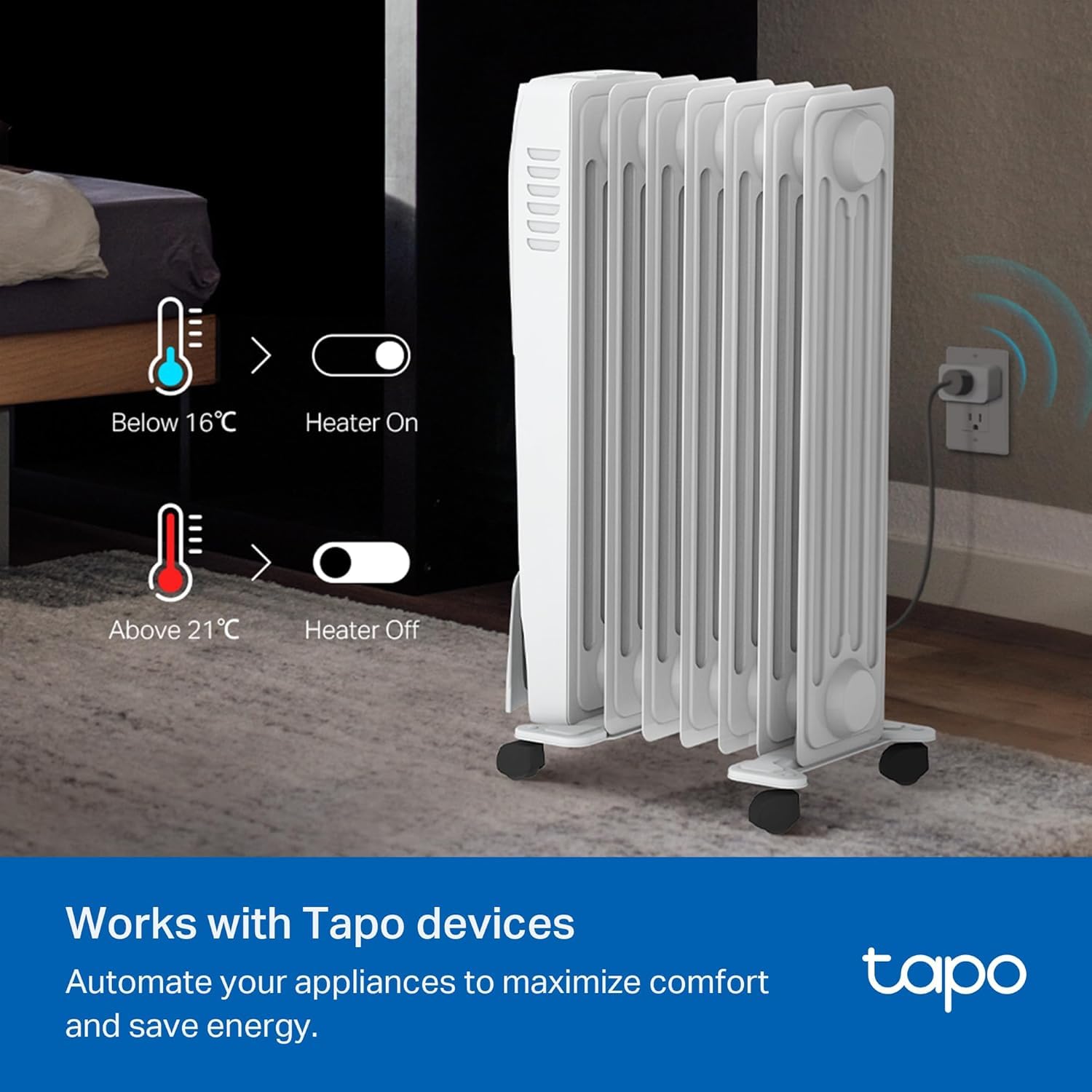 Thumbnail 6 de Tapo T310 Temperature and Humidity Sensor with Swiss-Made Sensor and App Alerts