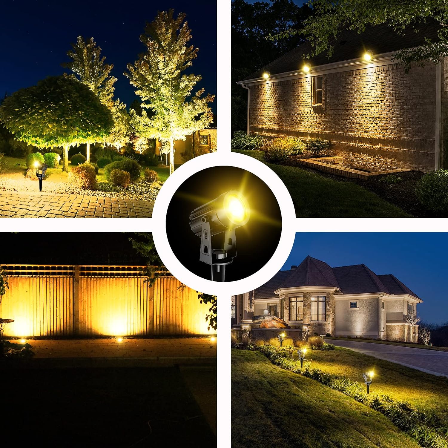 Thumbnail 6 de T-SUN Solar Gartenleuchten TS-S42 (3000K, 2-in-1) – drahtlose Outdoor-Wandleuchte mit 2 Beleuchtungsmodi