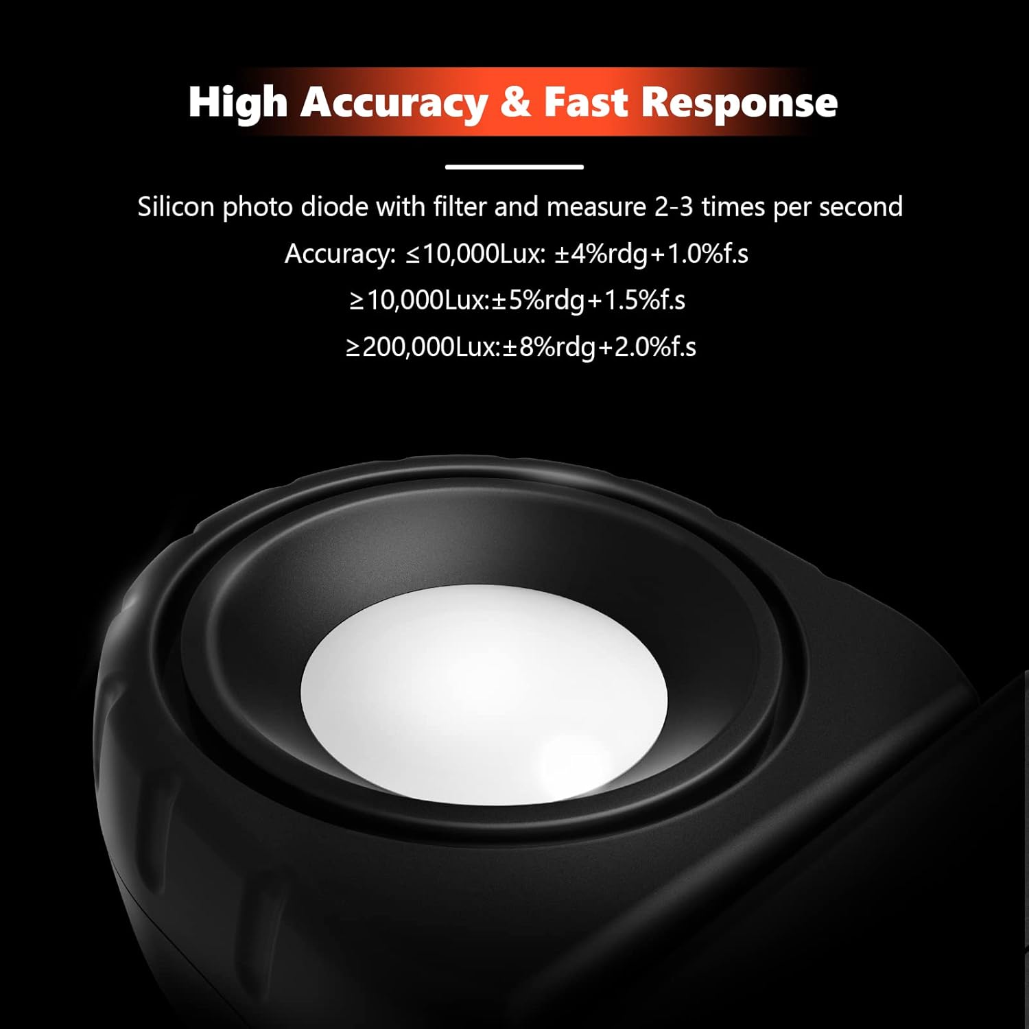Thumbnail 3 de Digital Light Meter 0.01–400,000 Lux