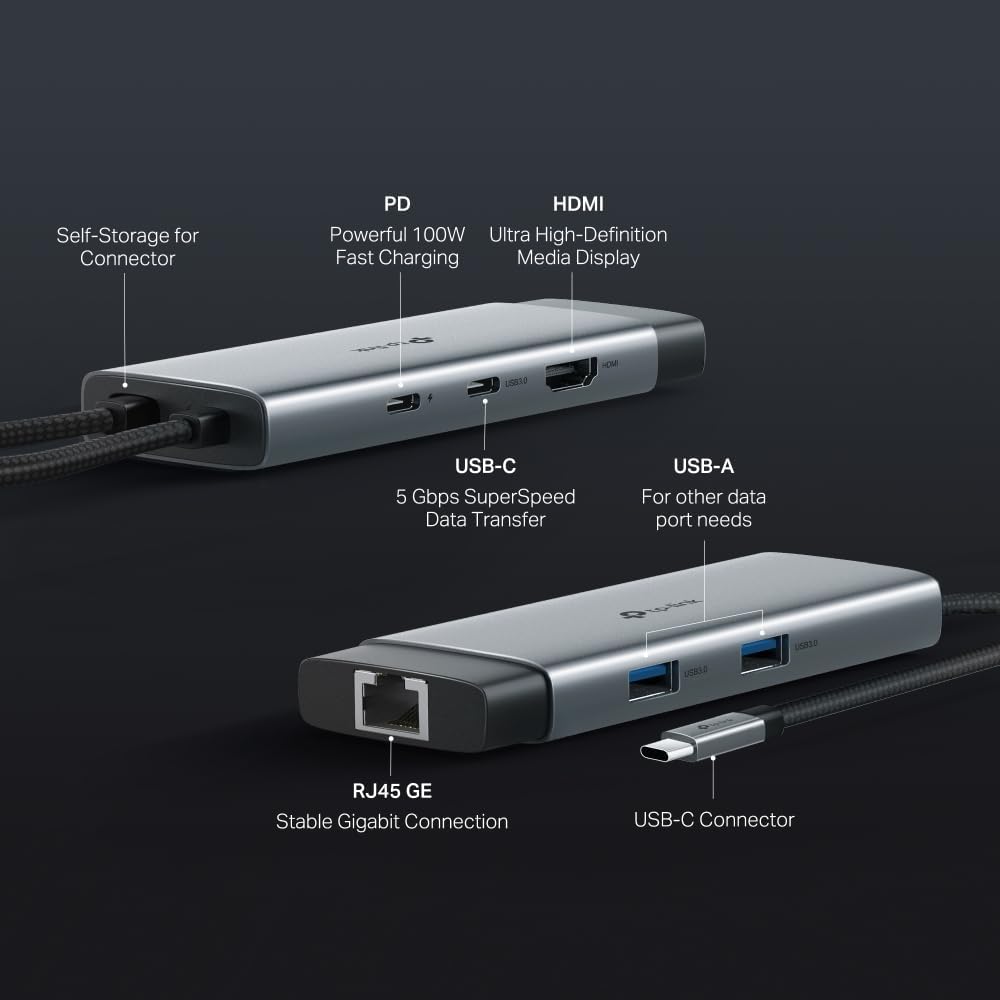 Thumbnail 3 de TP-Link UH6120C Hub USB 3.0 6 Ports