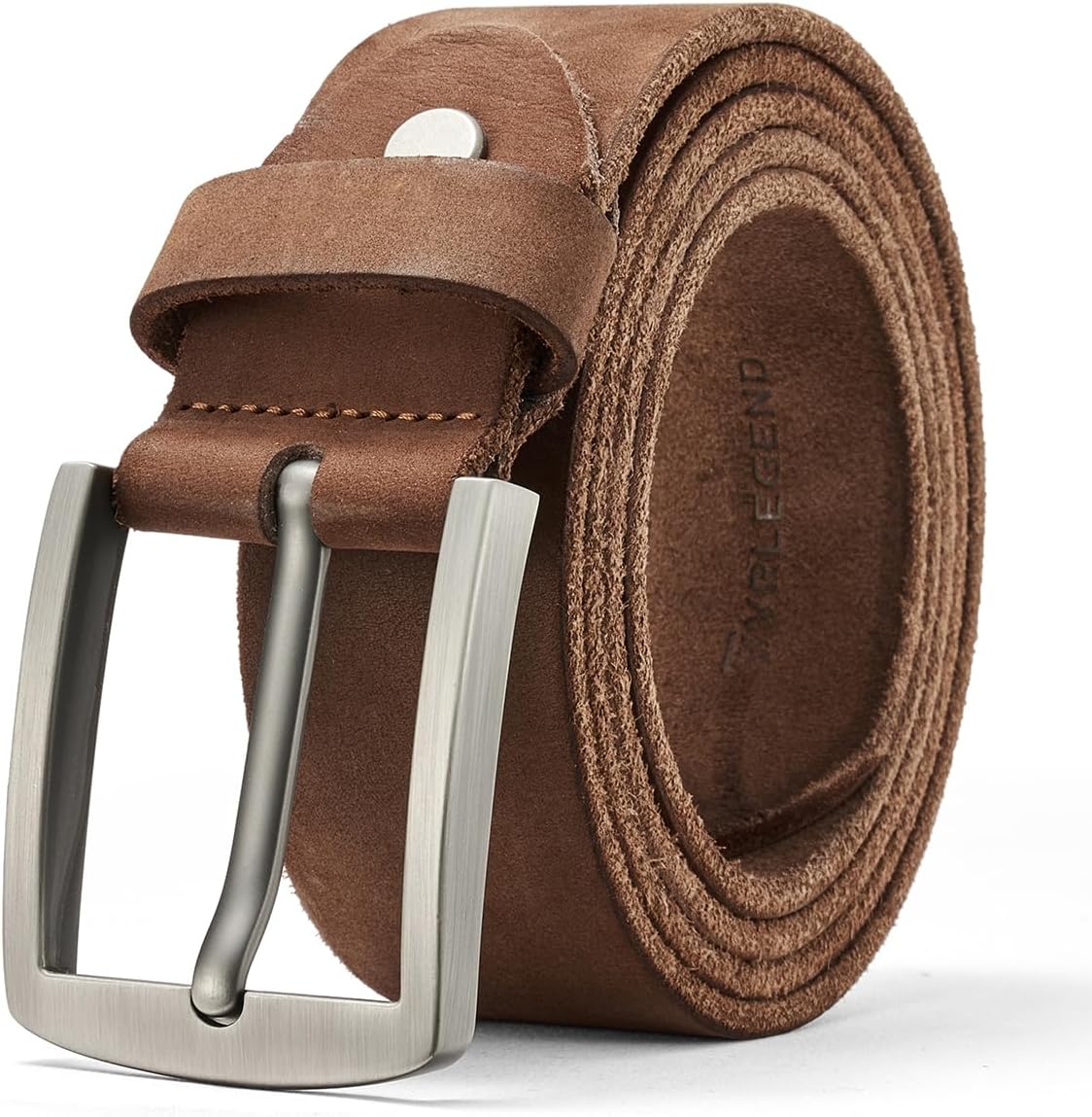 Detalle de VRLEGEND Ledergürtel Herren, 3,8 cm breit