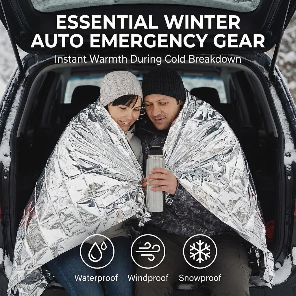 Thumbnail 4 de K Kingstar EM120 Emergency Blankets, 120-Pack, 213 × 132 cm