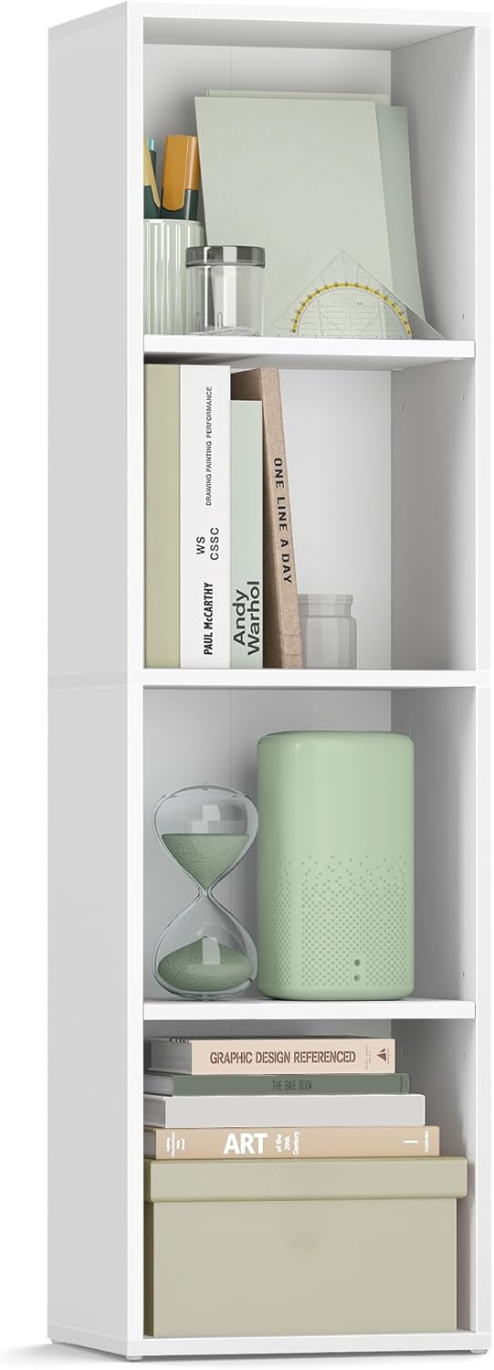 Thumbnail 6 de VASAGLE Custos Kollektion Bücherregal LBC433K01 – 3-stöckiges offenes Eckregal mit H-Rahmen (24 x 30 x 94,8 cm)