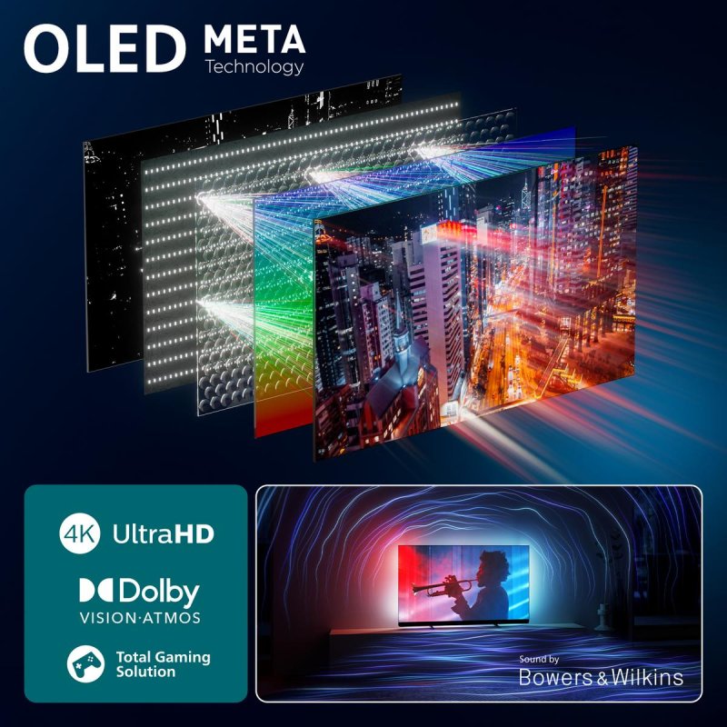 Thumbnail 2 de Philips 55OLED910 OLED 55" 4K 120Hz