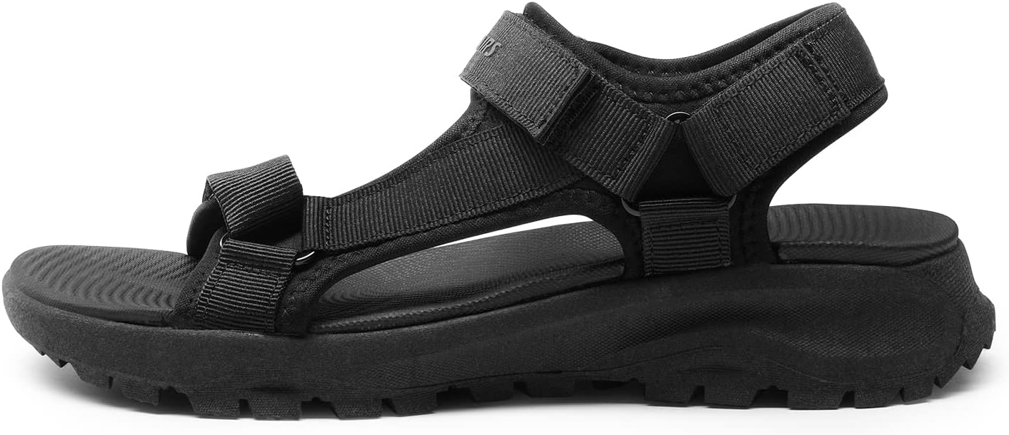Detalle de DREAM PAIRS Sandali Sportivi Piatti Donna – Leggeri, Estivi e Comodi