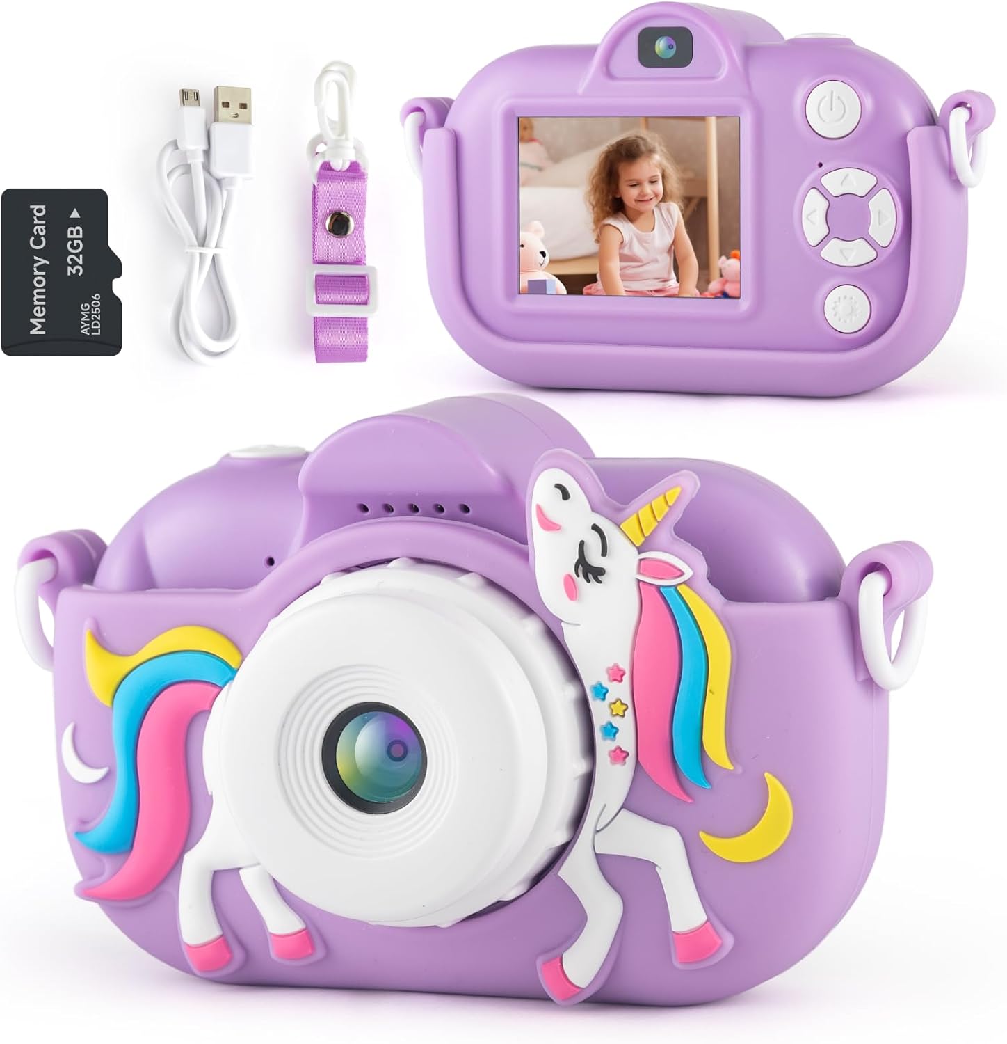 Detalle de Kids Camera 48MP Selfie Camera for Ages 4–8