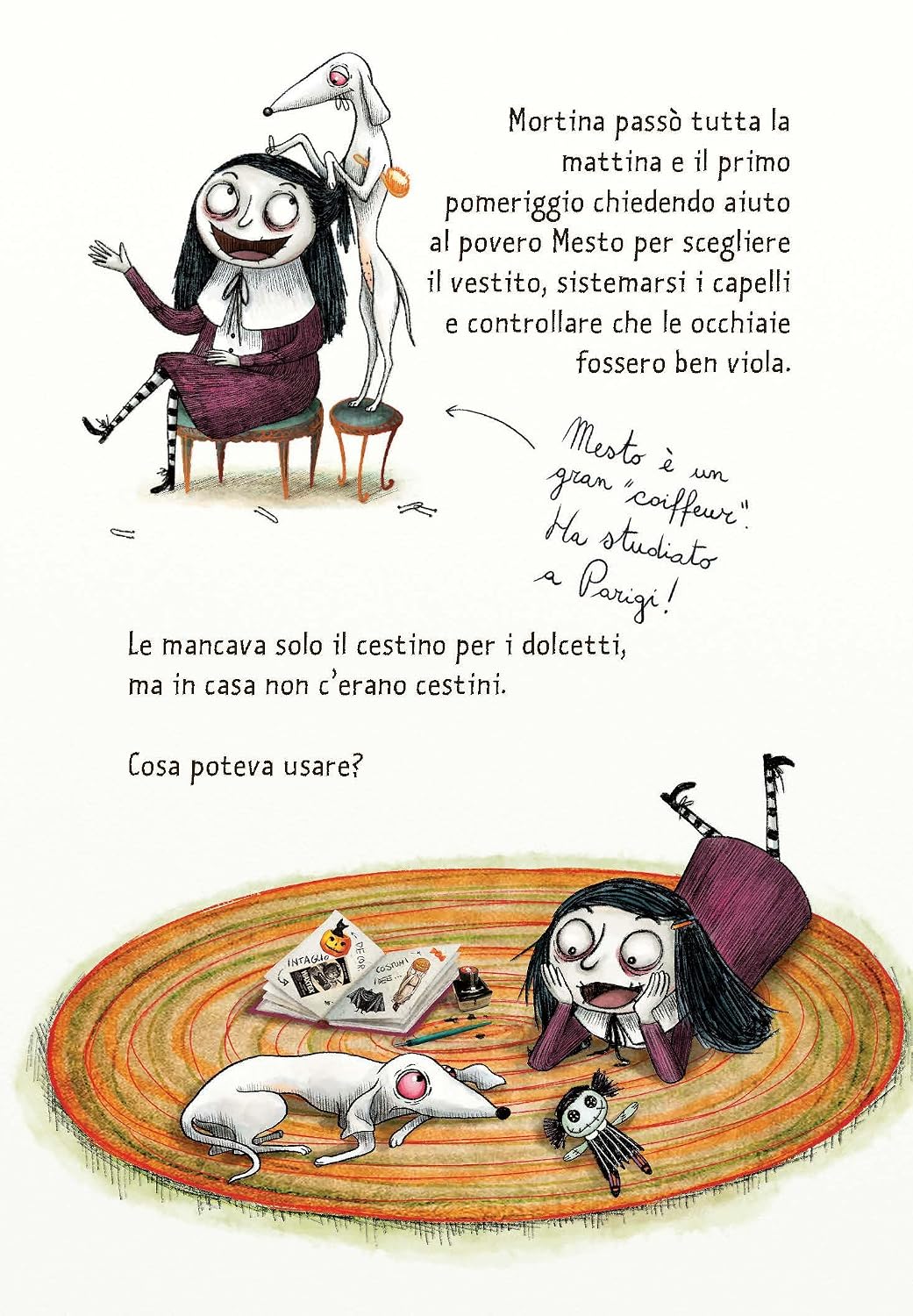 Detalle de Mortina. Una storia che ti farà morire dal ridere. Ediz. a colori – illustrerad barnbok på italienska