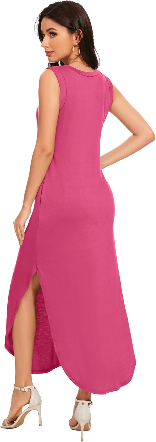 Thumbnail 4 de Women's Loose Sundress 2026 Maxi Dress with Pockets