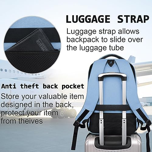 Thumbnail 5 de KASIBON Laptop Backpack for Men – Anti-Theft Business Travel Backpack