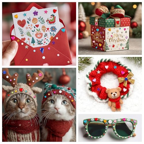 Thumbnail 3 de MYDBUYSOME 2774pcs Gem Stickers Jewels for Crafts