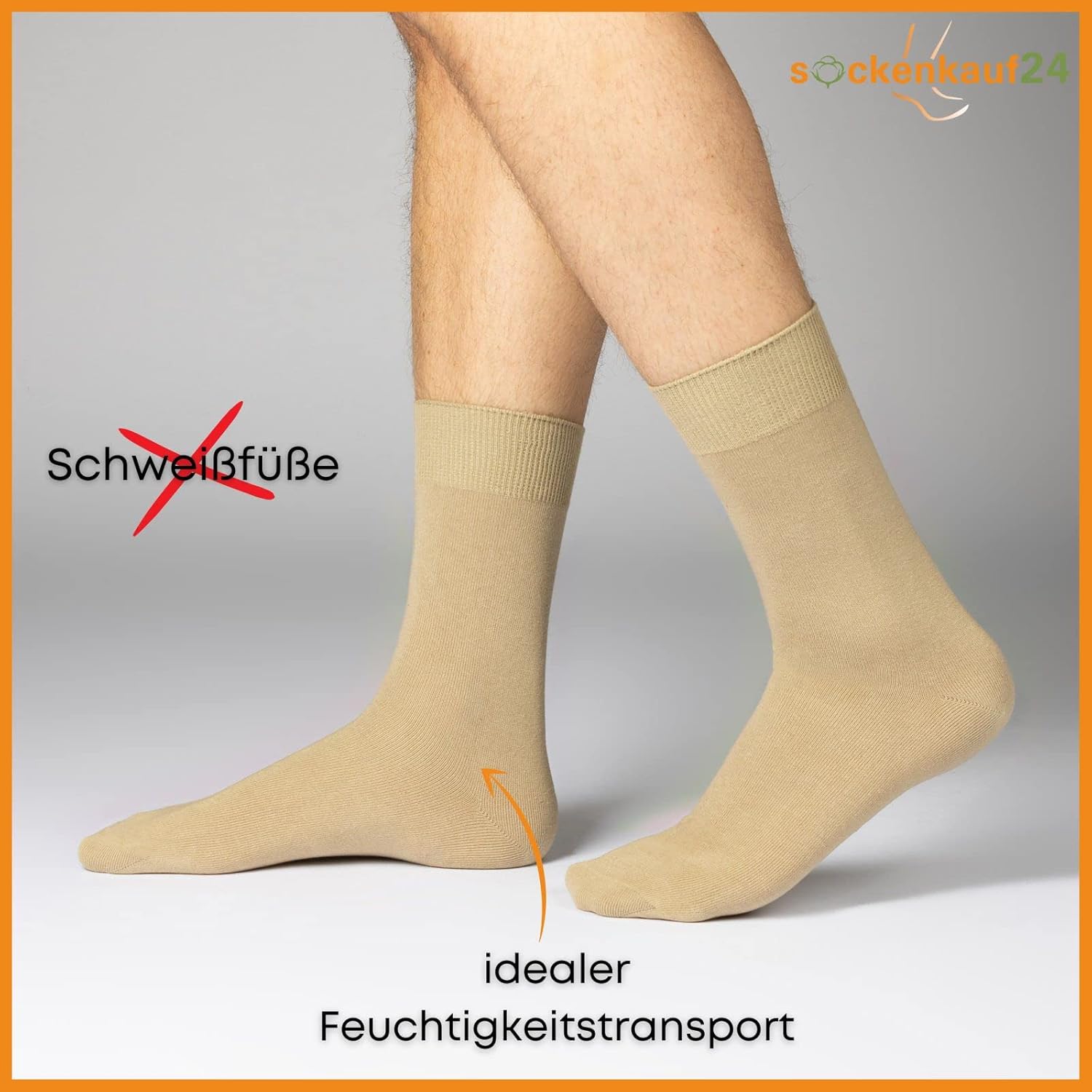 Thumbnail 6 de sockenkauf24 10 Paar Business-Socken aus 100% Baumwolle (Herren & Damen) ohne Naht