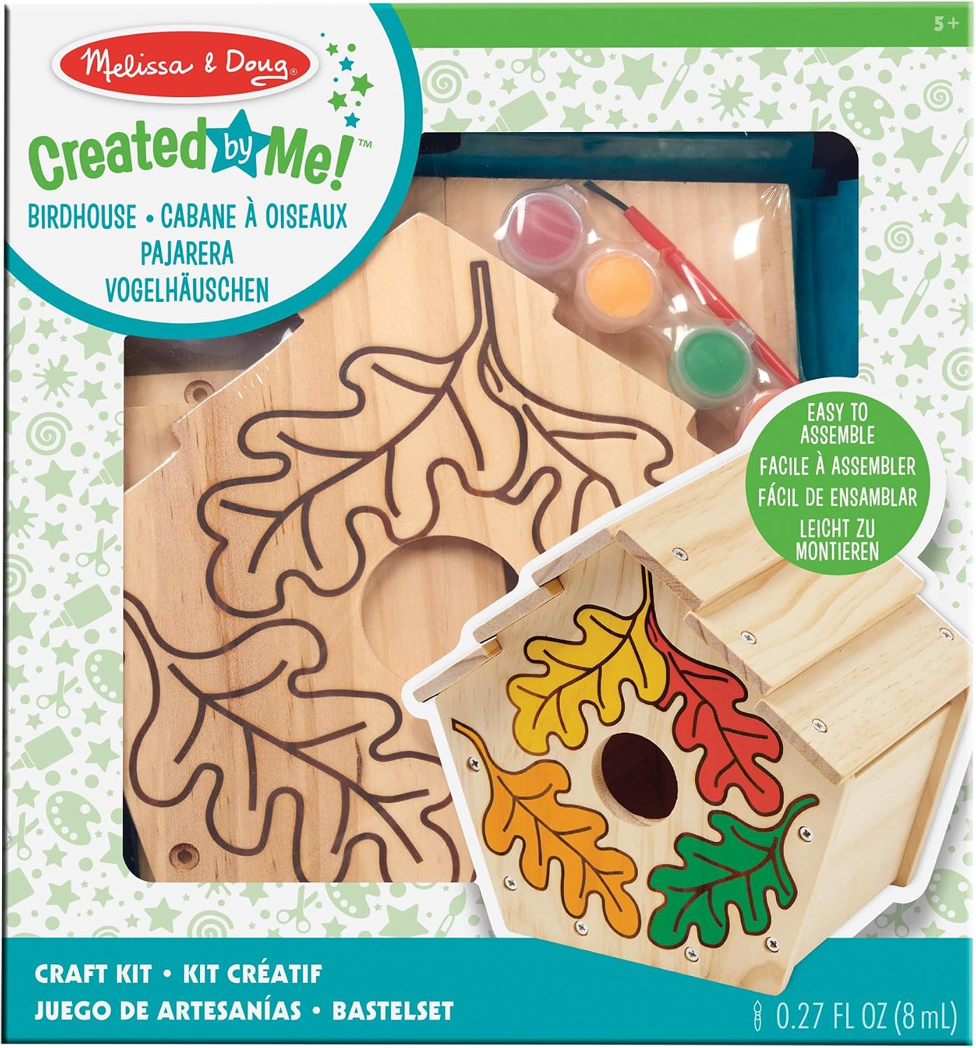 Detalle de Melissa & Doug cabane à oiseaux en bois