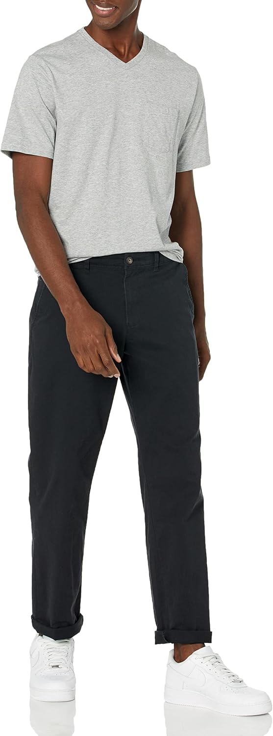 Thumbnail 4 de Amazon Essentials Men’s Classic-Fit Casual Stretch Chino Trousers (Khaki)