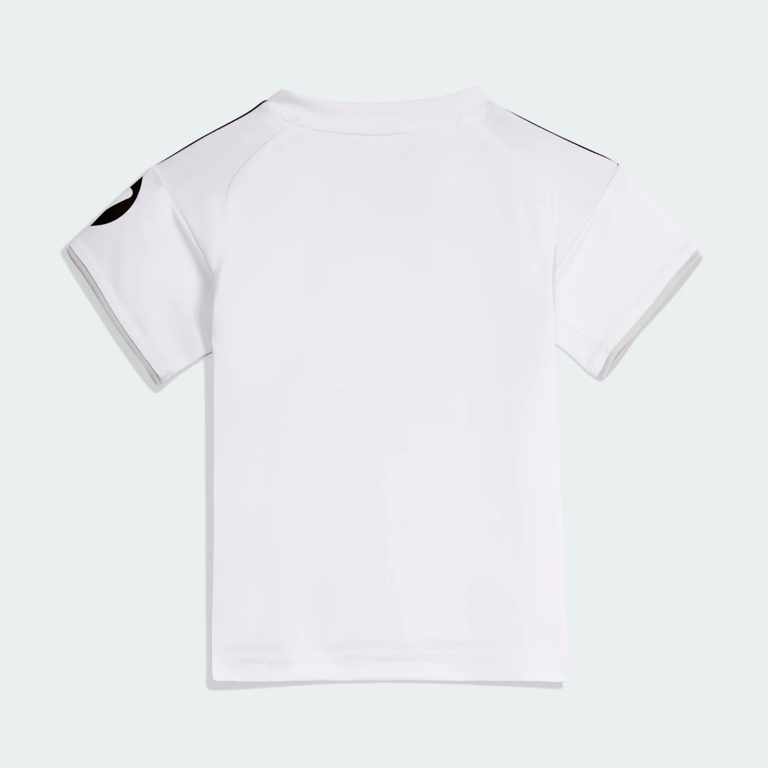 Detalle de Miniconjunto primera equipación Real Madrid 25/26 de Adidas