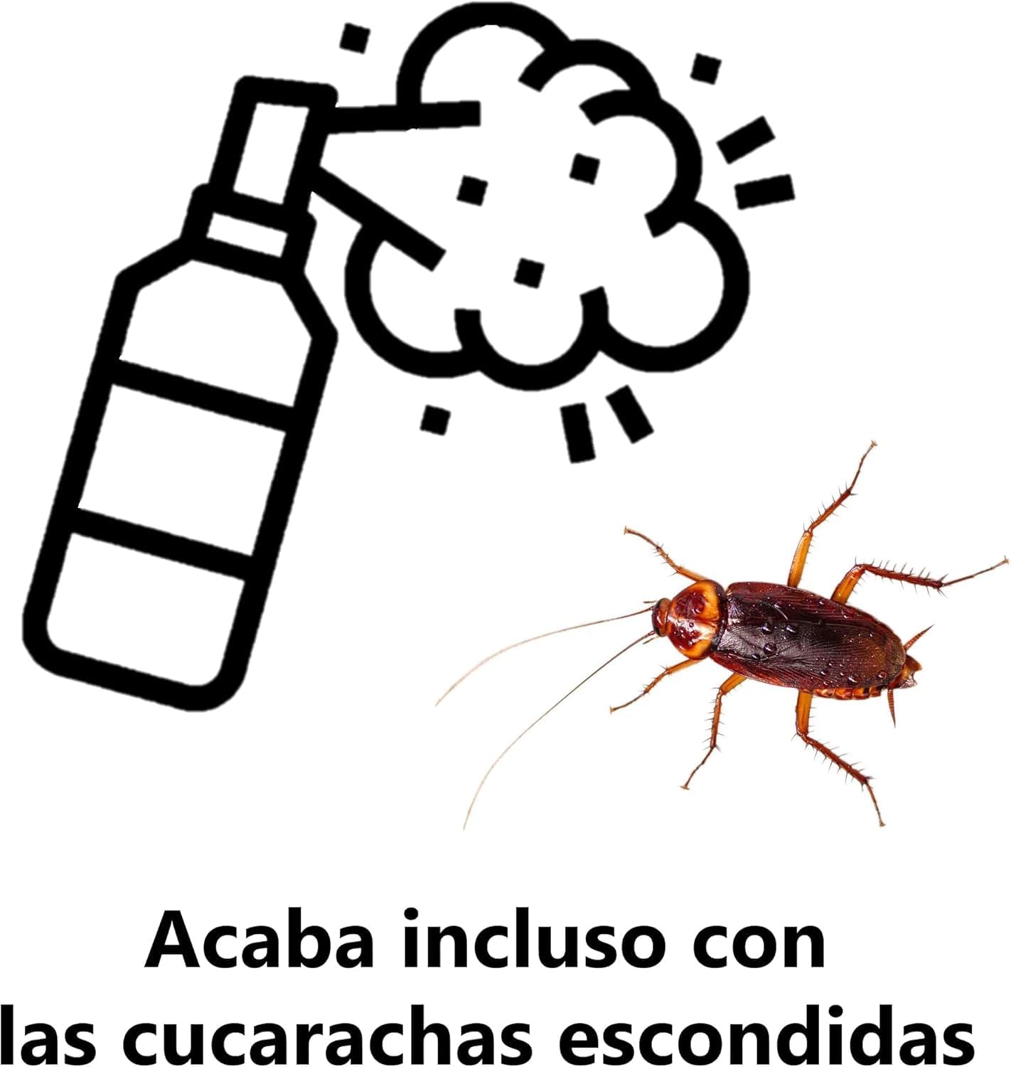 Detalle de Orion Aerosol Insecticida Sin Odor para Cucarachas y Hormigas 🐜
