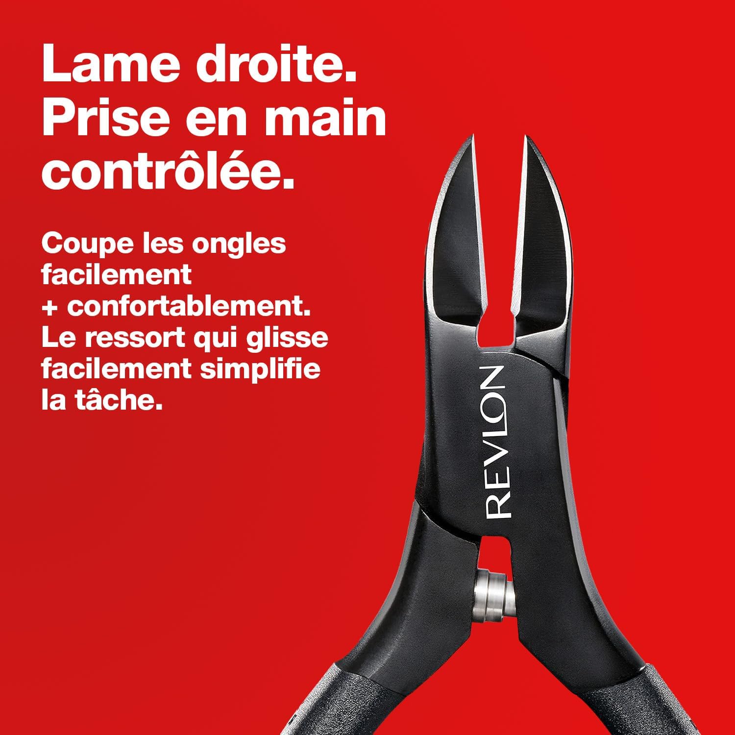 Detalle 1 de Revlon Pince à ongles Confort + Contrôle — coupe-ongles facile à utiliser