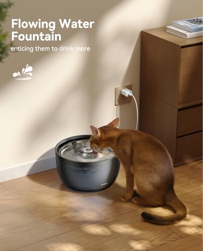 Thumbnail 1 de FEELNEEDY Fontaine à Eau 3L silencieuse pour Chats — Distributeur Automatique