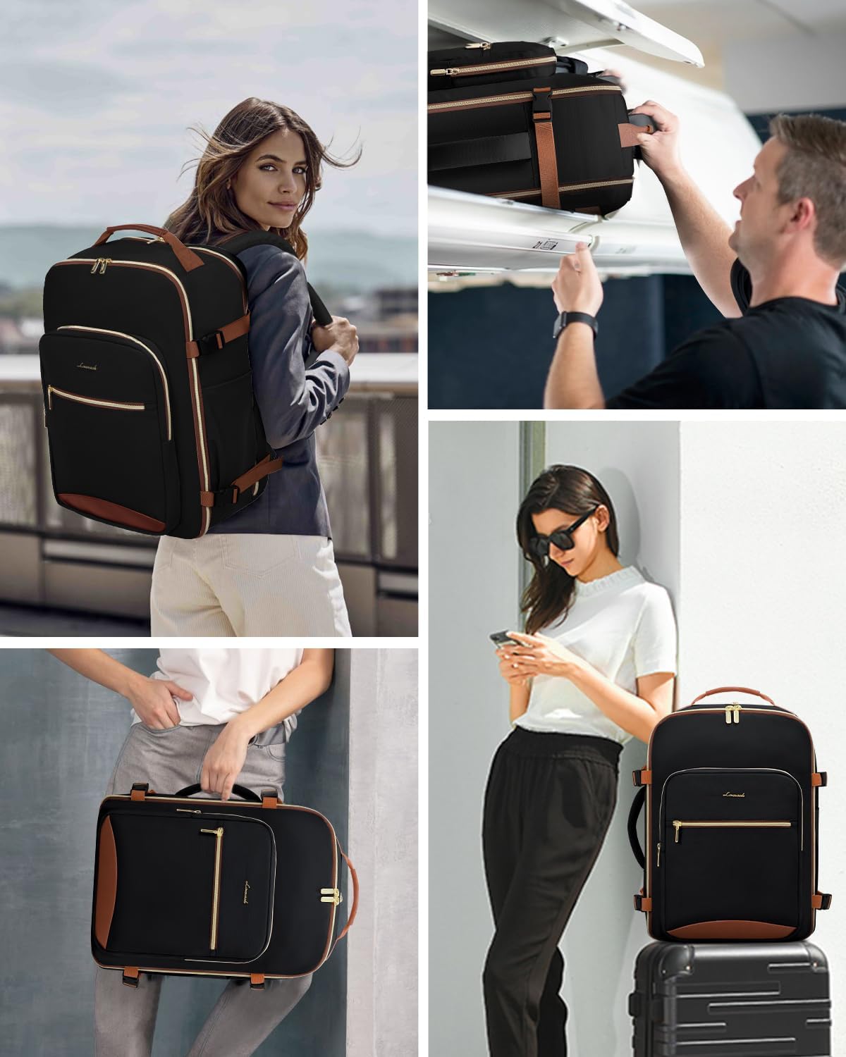 Thumbnail 5 de LOVEVOOK 40L Travel Backpack Carry-On