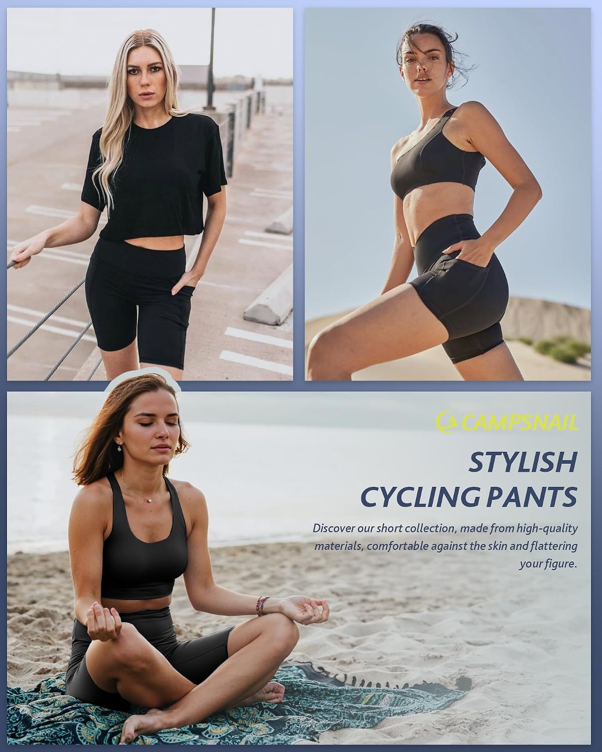 Thumbnail 1 de CAMPSNAIL Biker Shorts 5" High Waisted