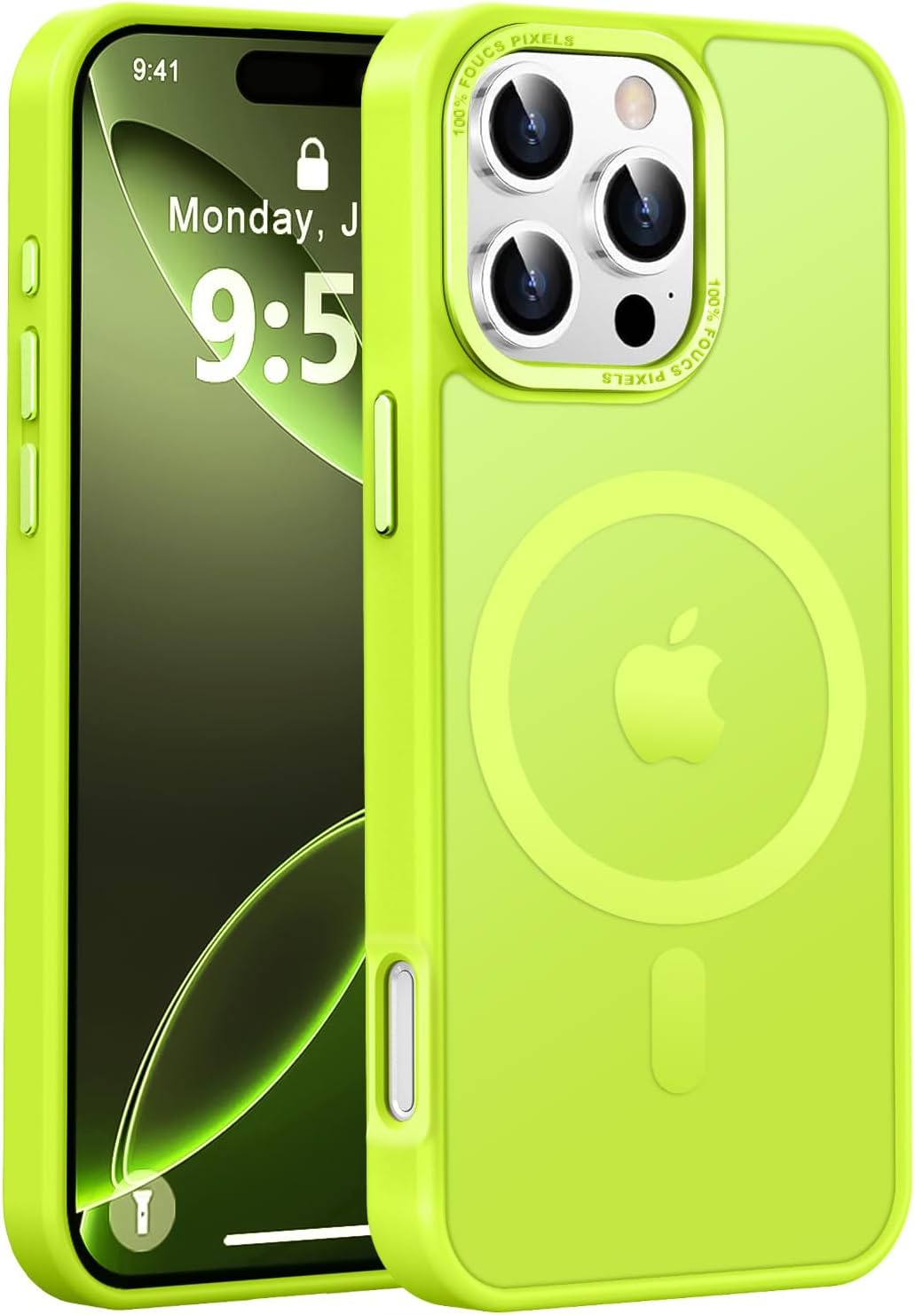 Detalle de Newfuture iPhone 16 Pro Max Case with MagSafe and 13 ft Drop Protection