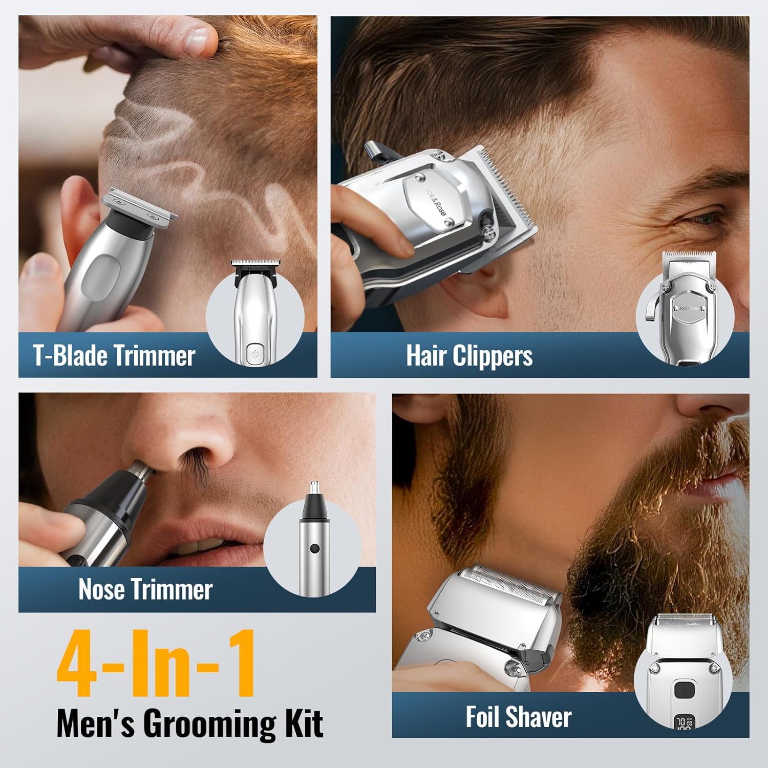 Thumbnail 2 de Jack & Rose 4-in-1 Hair Clippers Pro Kit