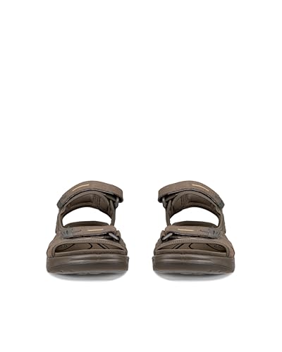 Detalle de ECCO Herren OFFROAD YUCATAN Braun 43 – Robuster Offroad-Schnürschuh mit RECEPTOR-Technologie