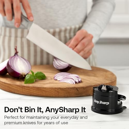 Thumbnail 8 de AnySharp Knife Sharpener: Hands-Free Safety, PowerGrip Suction and Precise, All-Kitchen Sharpening