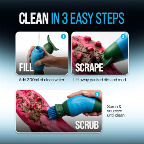 Detalle de BootBuddy Shoe & Boot Cleaner Brush – A practical 3-in-1 solution for muddy footwear