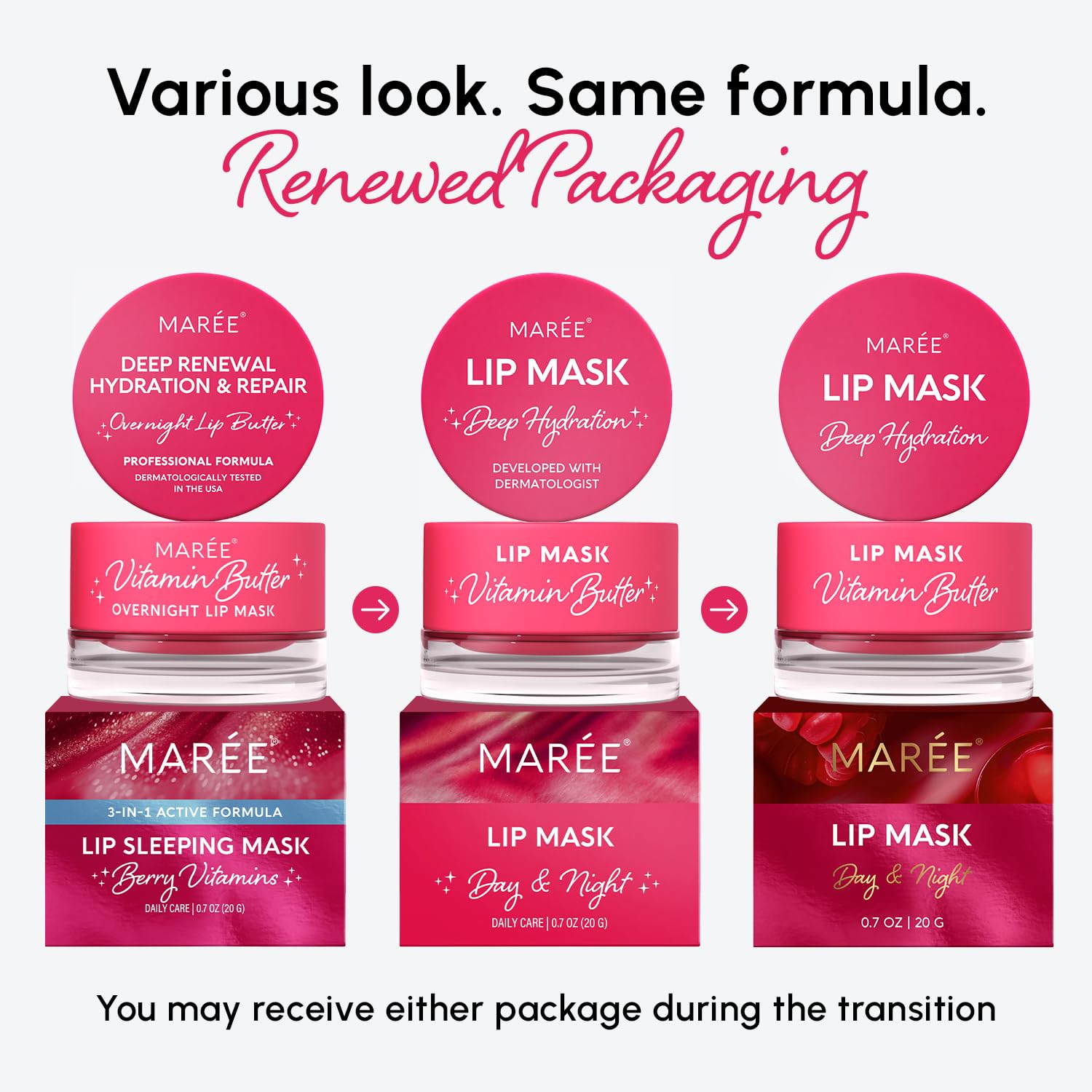 Thumbnail 1 de MAREE Lip Mask Overnight