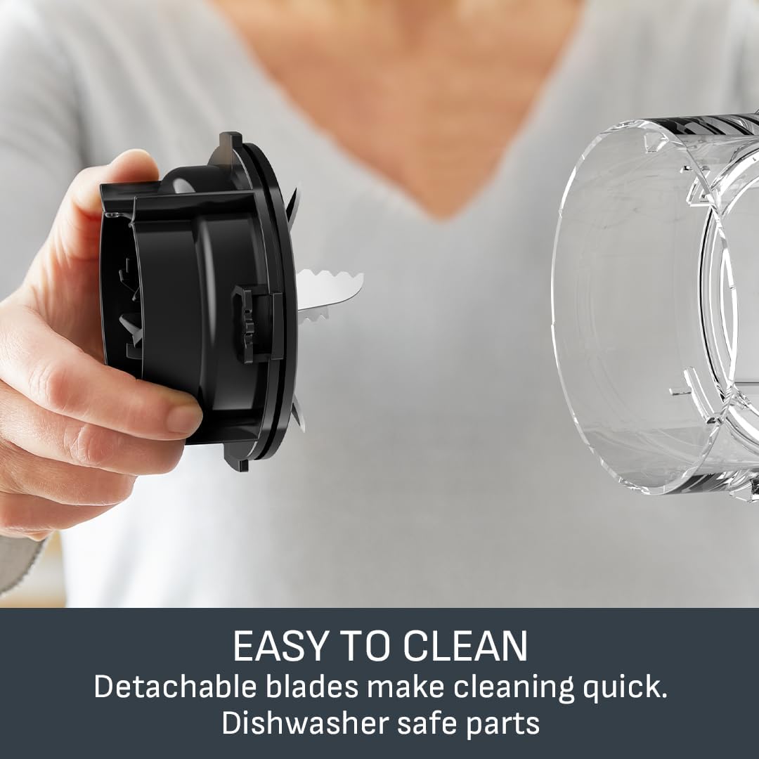 Detalle de Tefal Black Collection Blender 2L Jug 500W