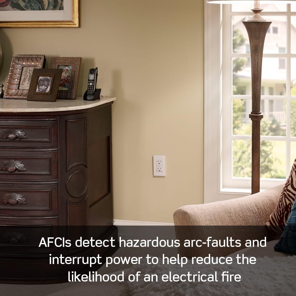 Thumbnail 4 de Leviton AFCI receptacle AFTR1-00I