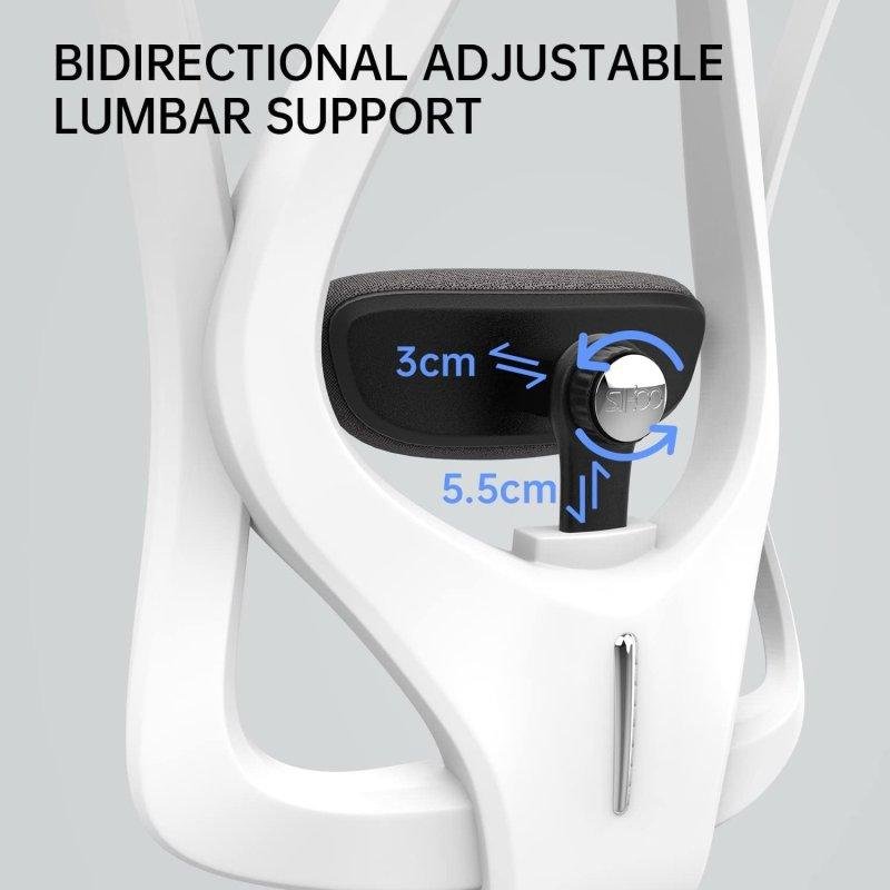 Thumbnail 3 de Sihoo M57: Silla ergonómica con soporte lumbar ajustable y reposabrazos 3D