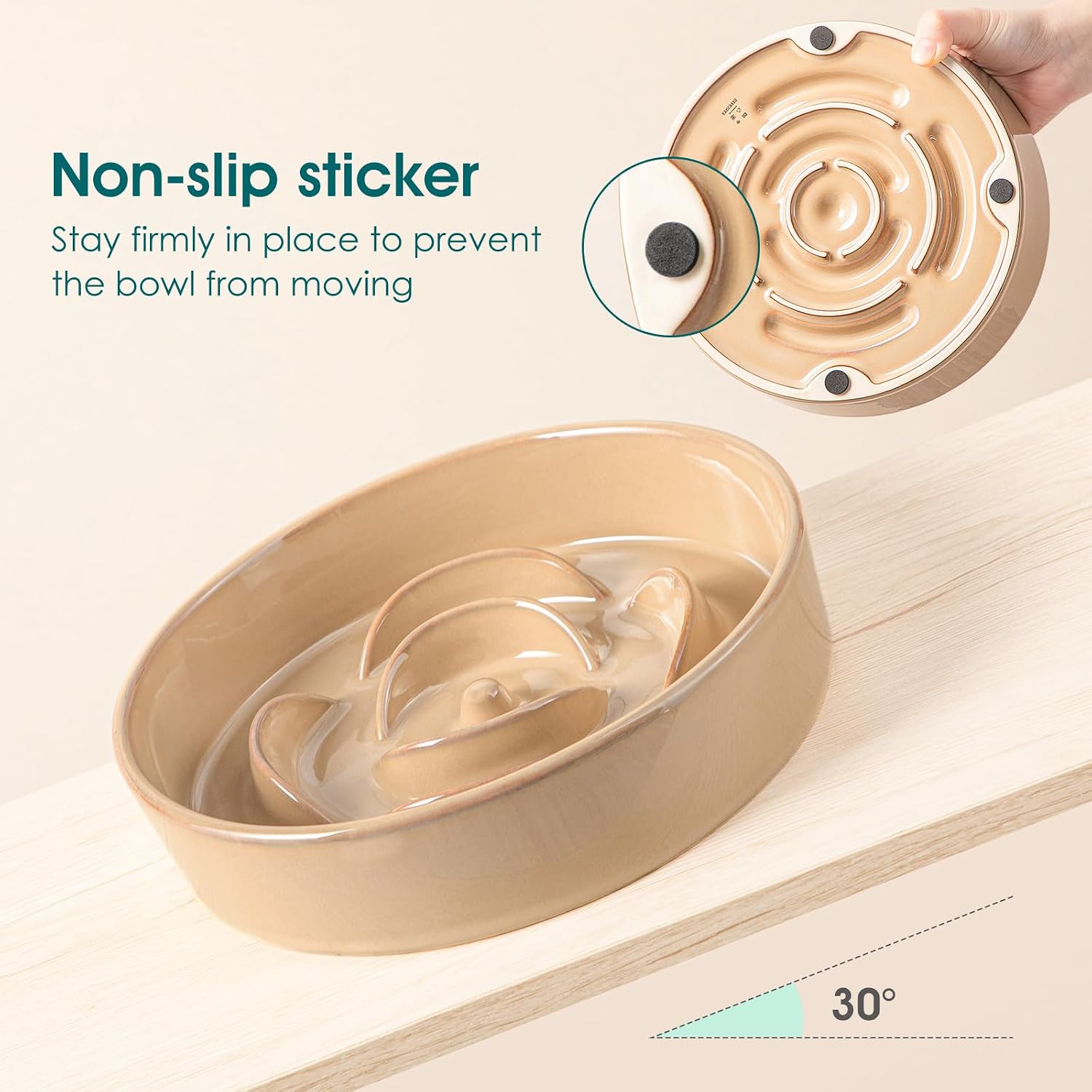 Thumbnail 6 de vancasso Flower Shaped Slow Feeder 960ml